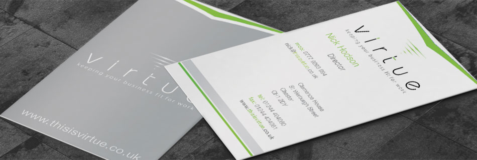 Business card example